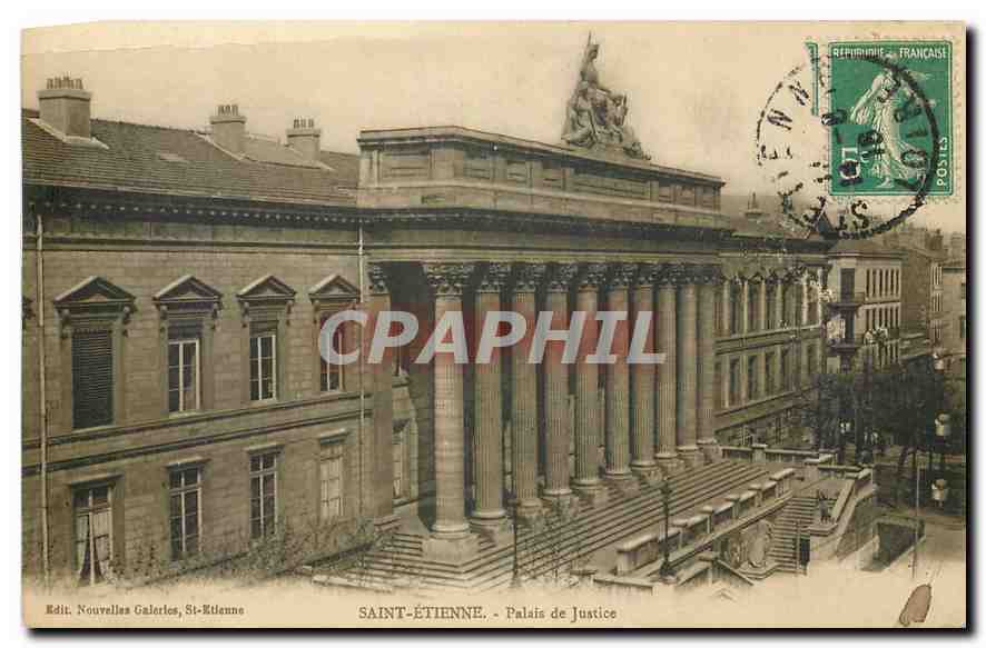 CPA Saint Etienne Palais de Justice 