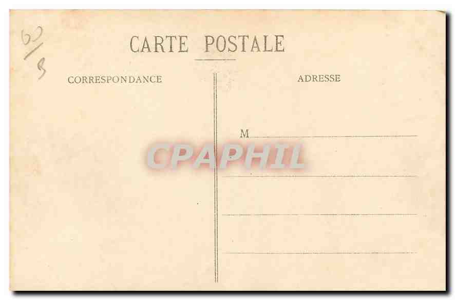 CPA Beauvais les Tours du Palais de Justice  — Rückseite