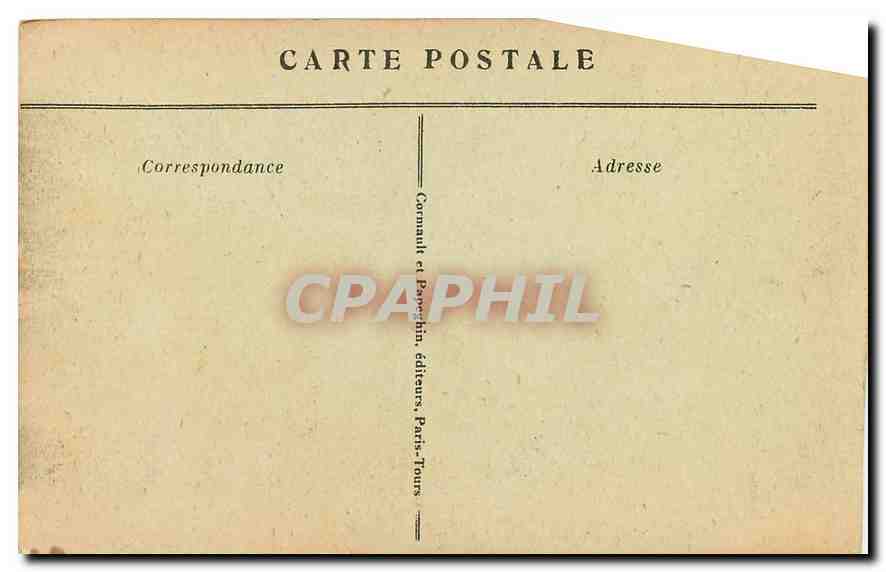 CPA Paris Notre Dame  — Rückseite