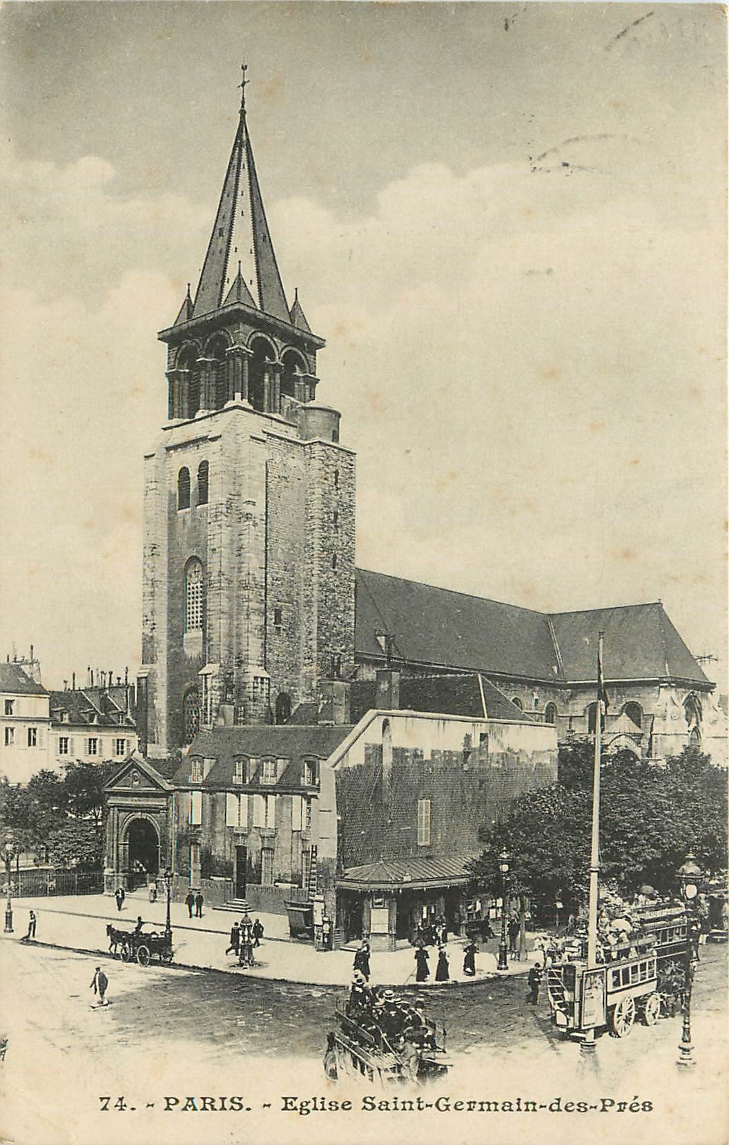 CPA Paris Eglise Saint Germain des Pres 