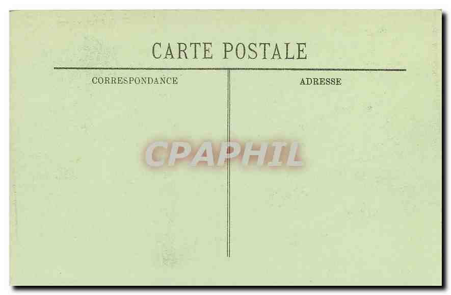 CPA Paris le Petit Palais  — Rückseite