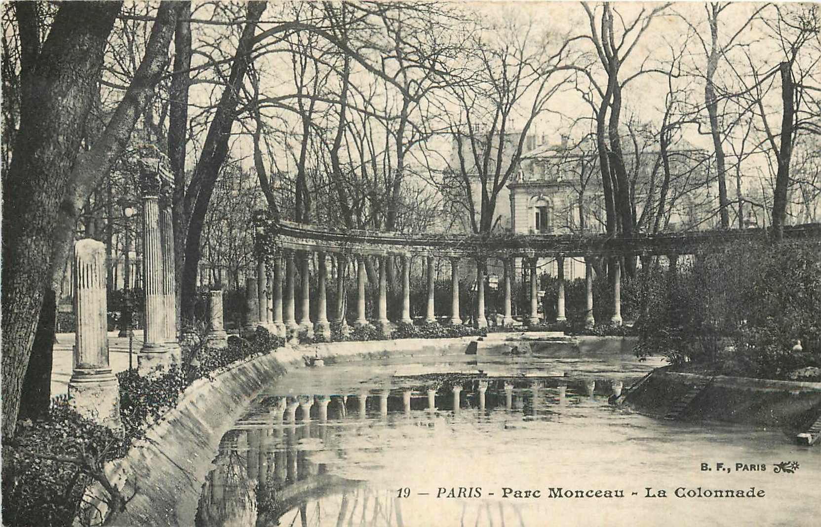 CPA Paris Parc Monceau la Colonnade 