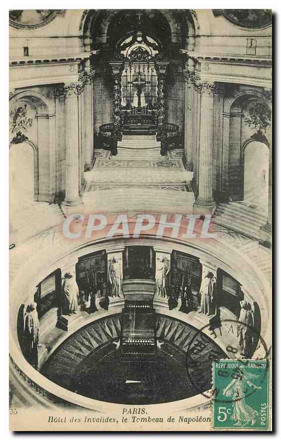 CPA Paris Hotel des Invalides le Tombeau de Napoleon 