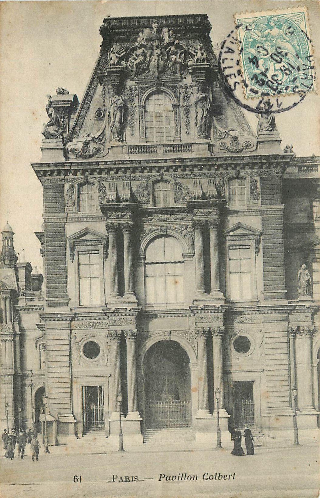 CPA Paris Pavillon Colbert 