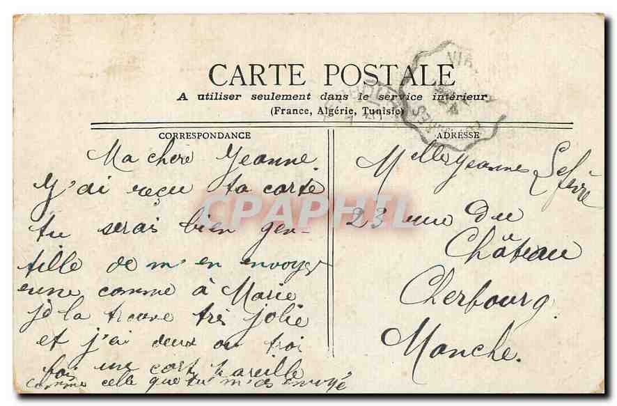 CPA Paris Notre Dame  — Rückseite