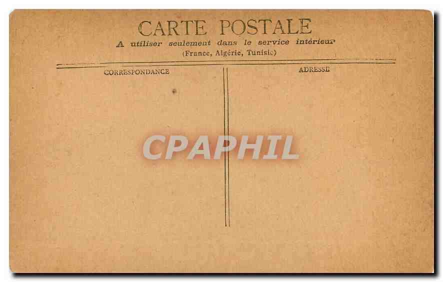 CPA Paris les Arts et Metiers et la Rue Reaumur  — Rückseite