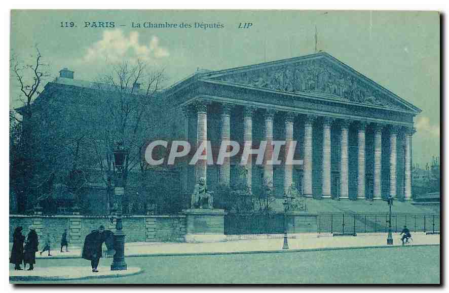 CPA Paris la Chambre des Deputes 