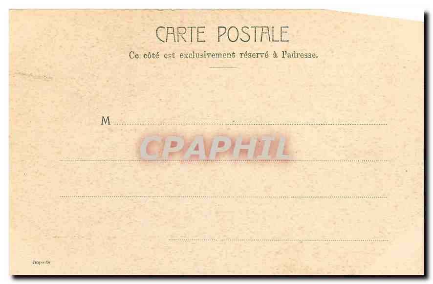 CPA Paris Cour d'Honneur du Chateau de Versailles  — Rückseite