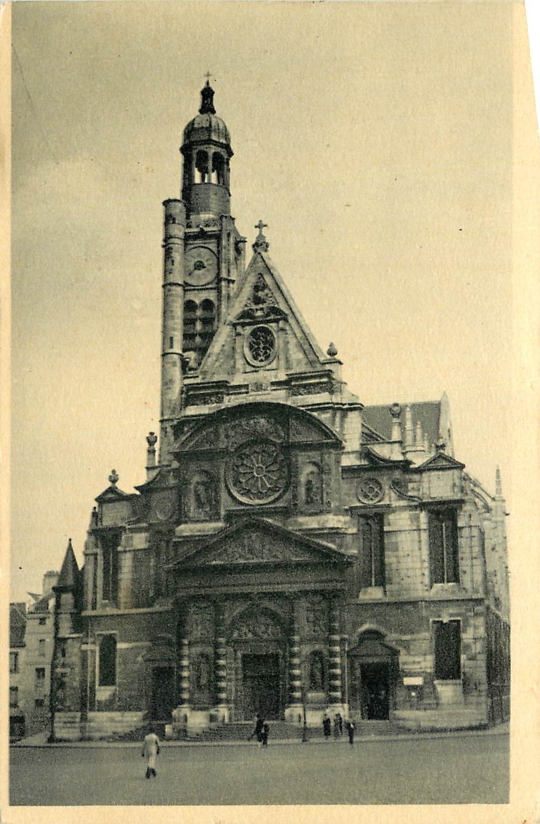 CPA Eglise St Etienne du Mont 