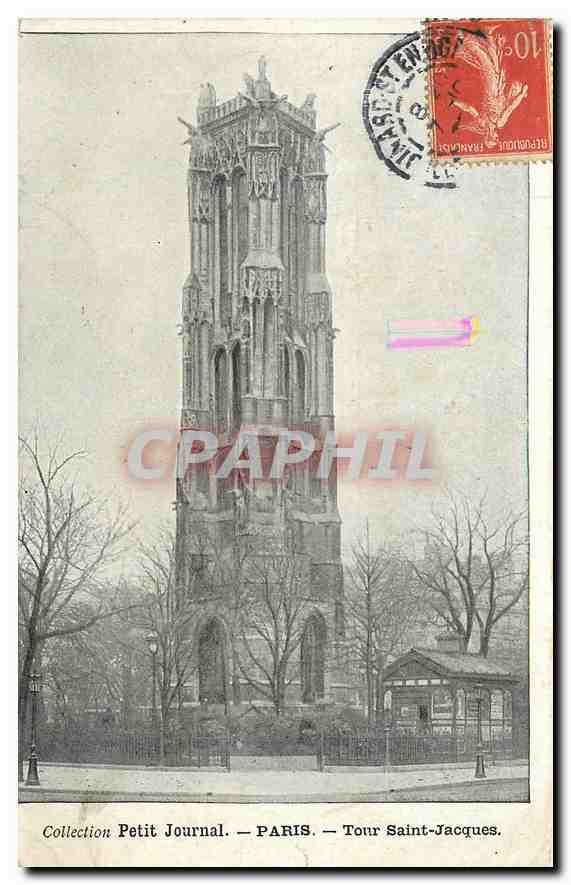 CPA Collection Petit Journal Paris Tour Saint Jacques 