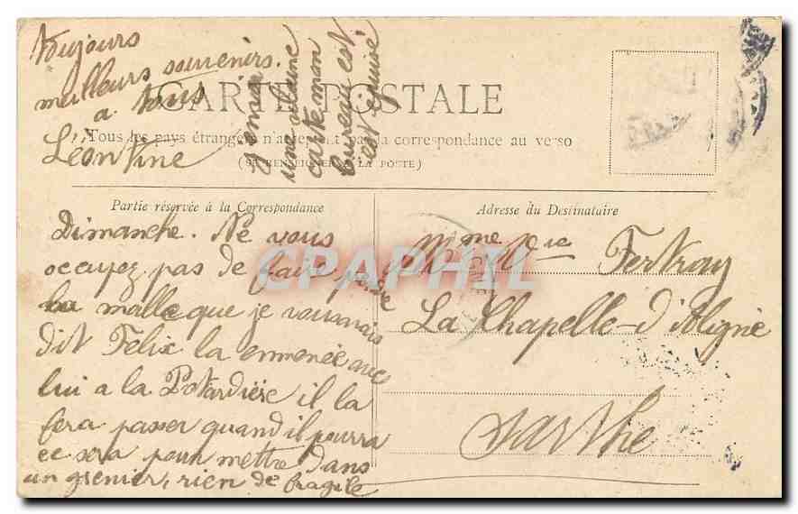 CPA Collection Petit Journal Paris Tour Saint Jacques  — Verso