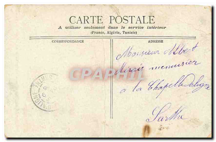 Paris - Le Nouvel Opéra Comique & la Place Boieldieu — éditeur non visible — Rückseite