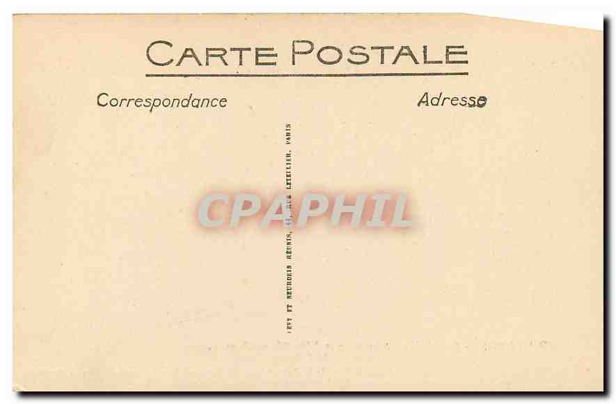 CPA Paris Chapelle Expiatoire de Louis XVI rue Pasquier  — Verso