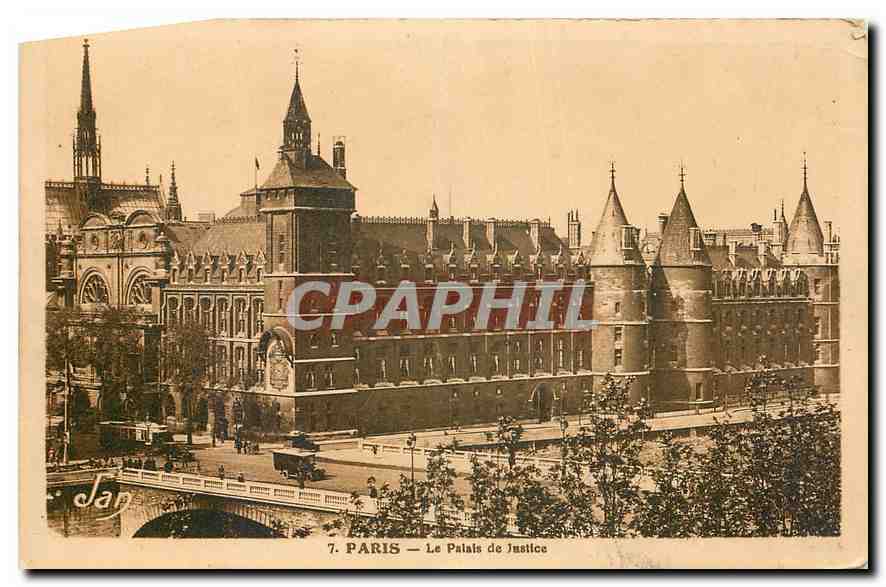 CPA Paris le Palais de Justice 