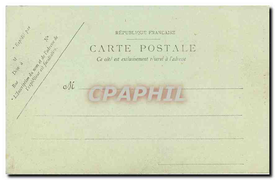 CPA Paris les Buttes Chaumont Une Allee  — Verso