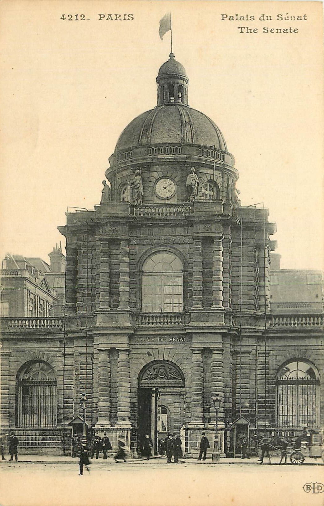 CPA Paris Palais du Senat 