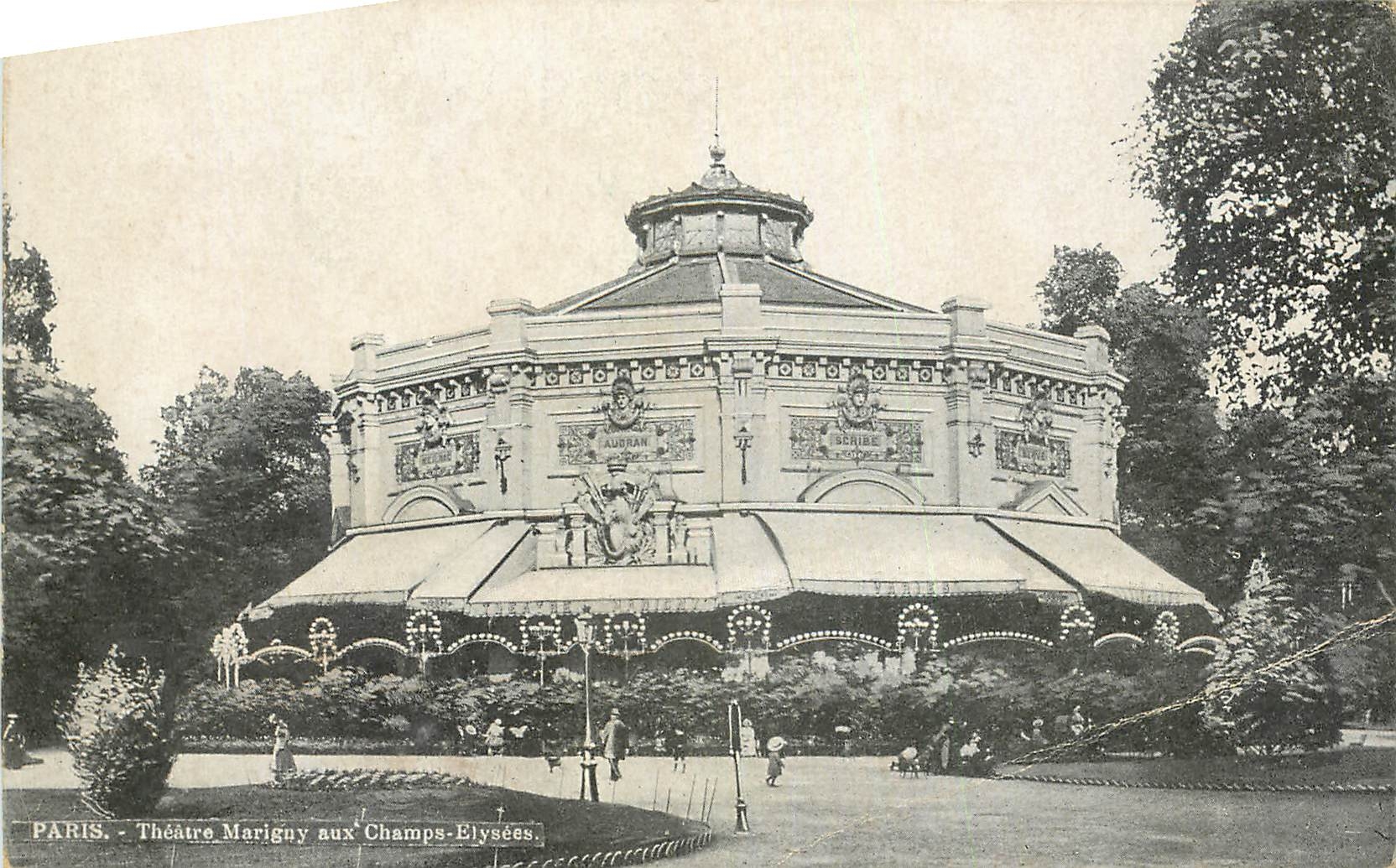 CPA Paris Theatre Marigny aux Champs Elysees 