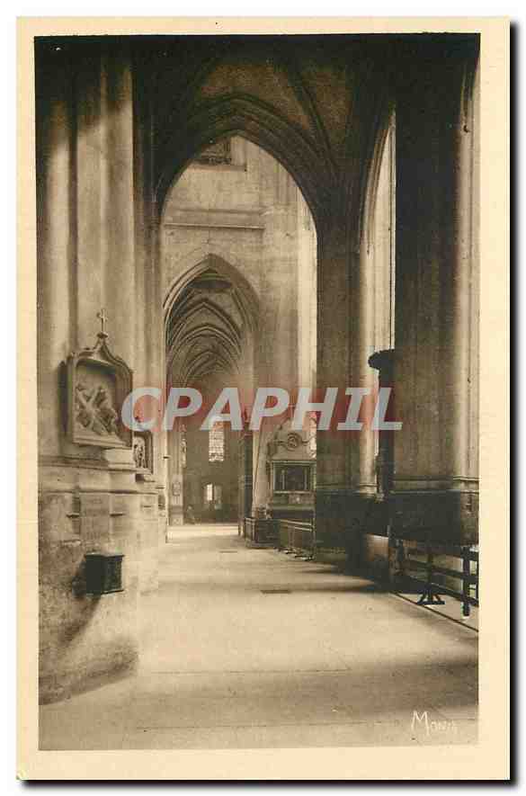 CPA Eglise Saint Gervais Paris Collaterale nord 
