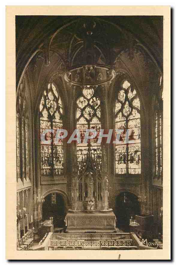 CPA Eglise Saint Gervais Paris la Chapelle de la Vierge Cief pendantemOeuvre des freres Jacquet mait