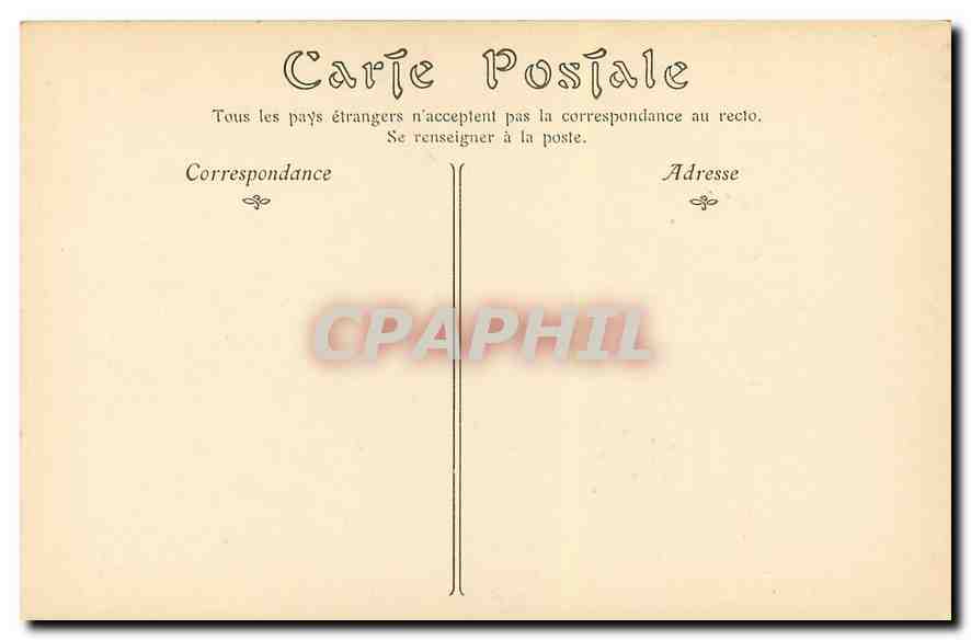 CPA Paris Basilique Sainte Clotilde la Nef Principale  — Rückseite