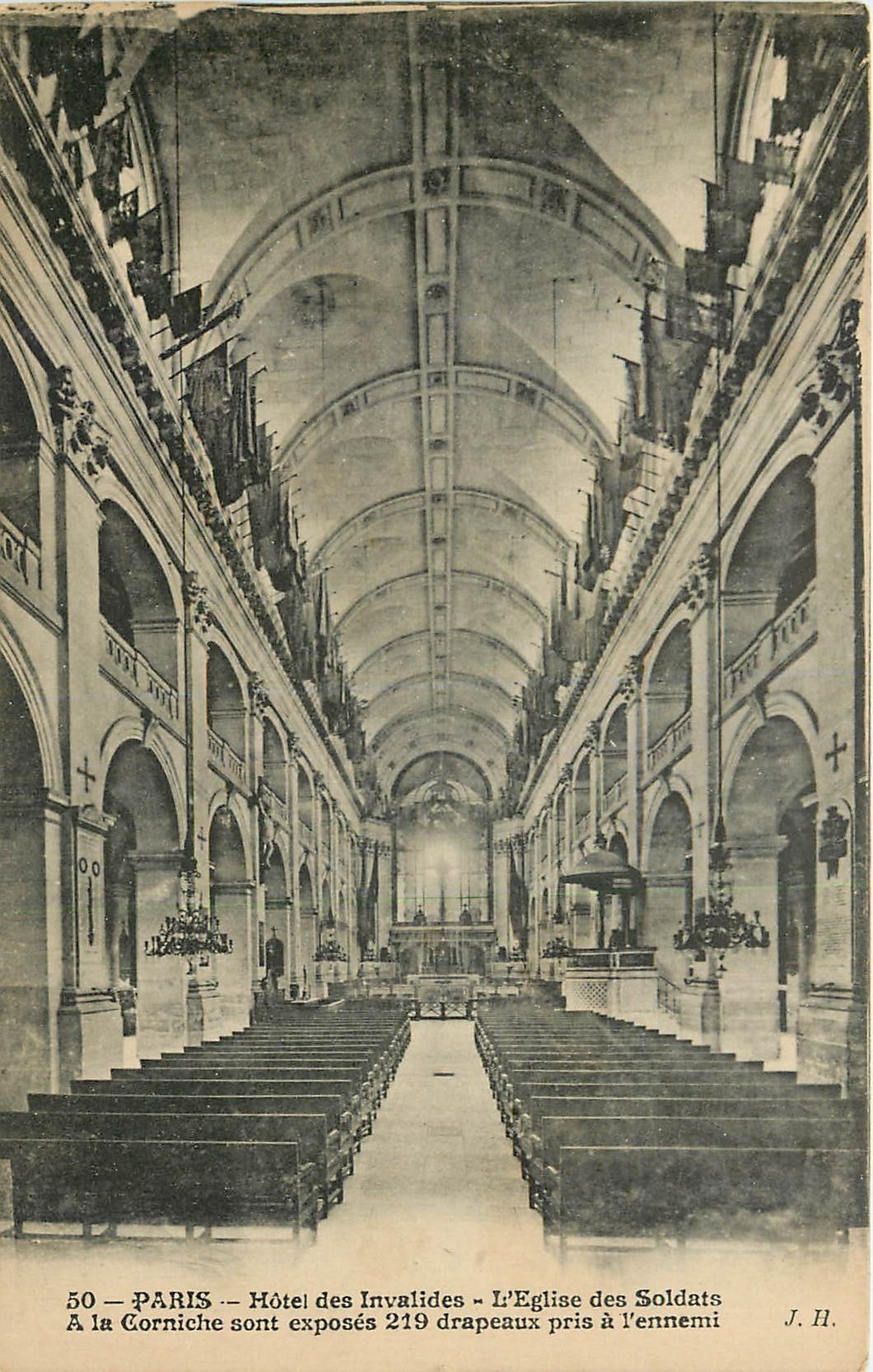 CPA Paris Hotel des Invalides l'Eglise des Soldats 