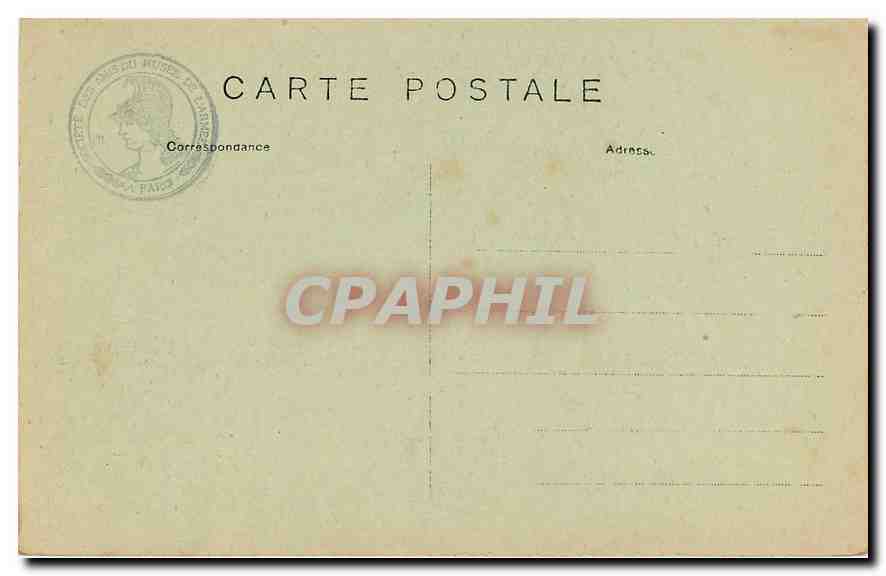 CPA Paris Hotel des Invalides l'Eglise des Soldats  — Rückseite