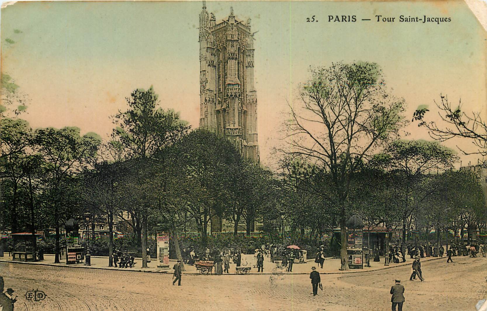 CPA Paris Tour Saint Jacques 