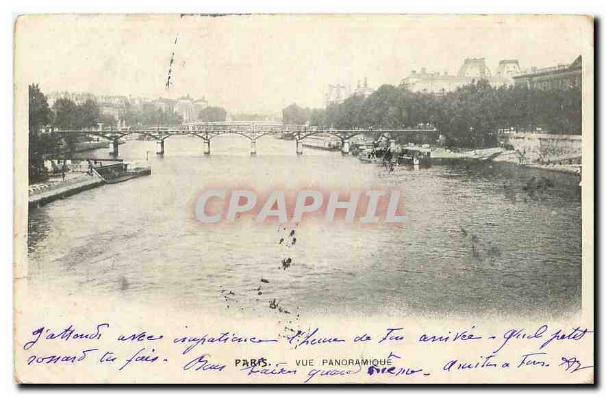 CPA Paris vue Panoramique 