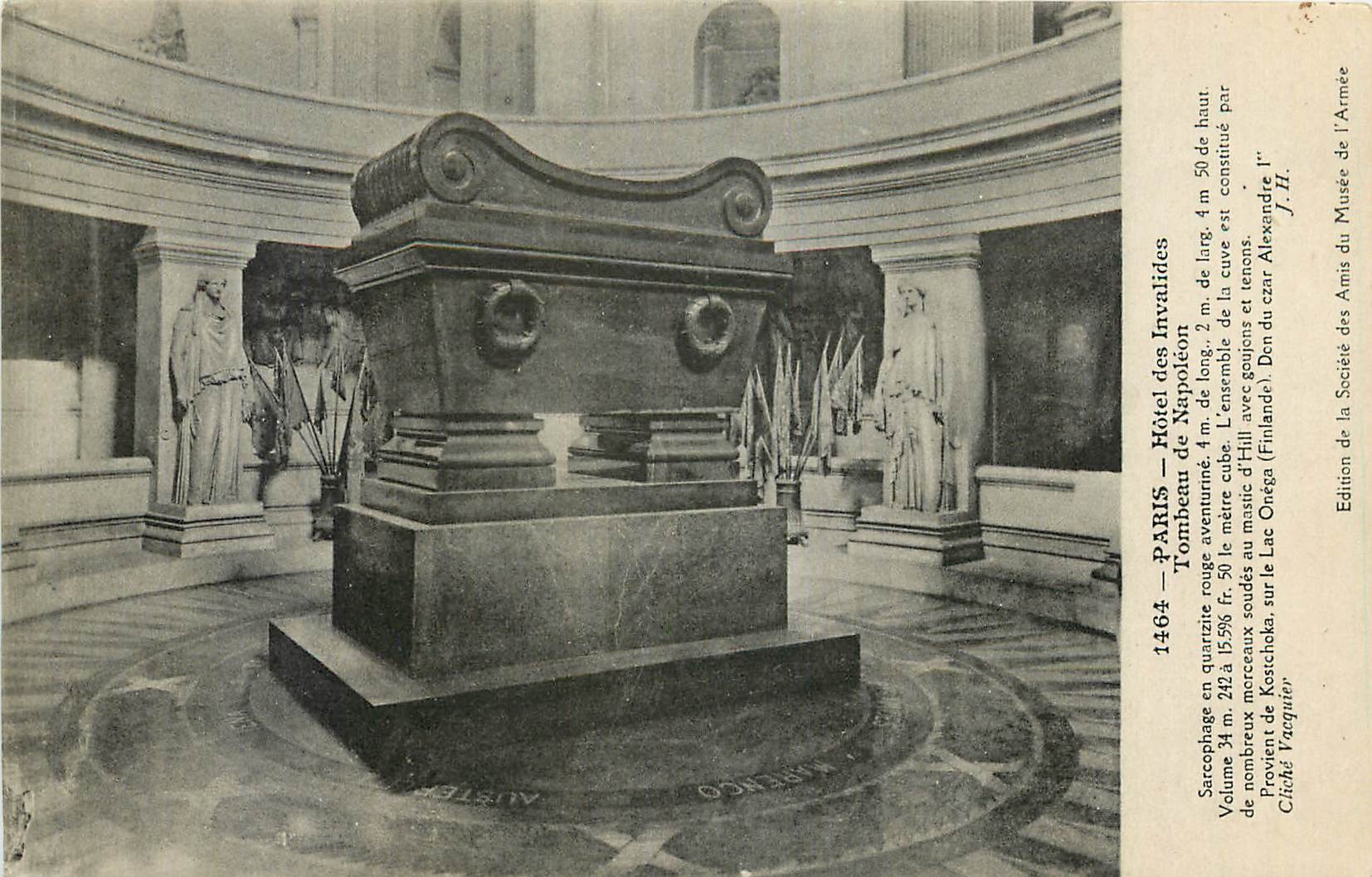 CPA Paris Hotel des Invalides Tombeau de Napoleon 