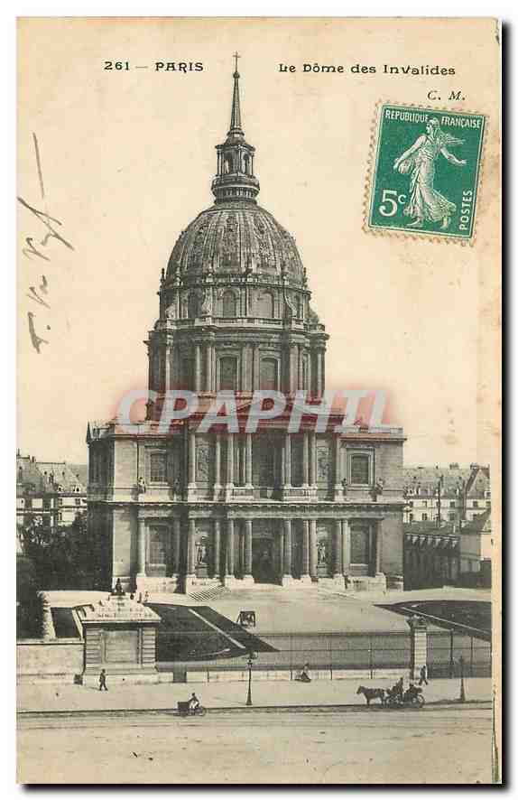CPA Paris le Dome des Invalides 