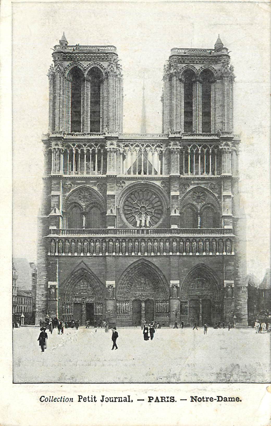 CPA Collection Petit Journal Paris Notre Dame 
