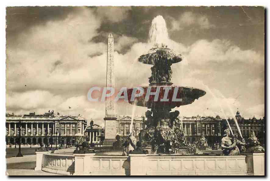 CPA Paris Place de la Concorde 