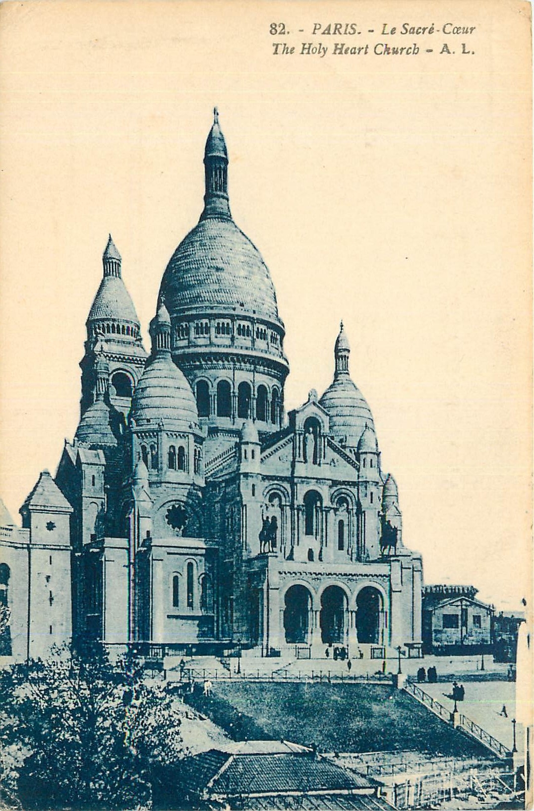 CPA Paris le Sacre Coeur 