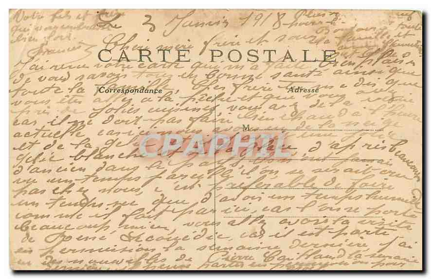 CPA Paris 4 arr Notre Dame Face Laterale  — Rückseite