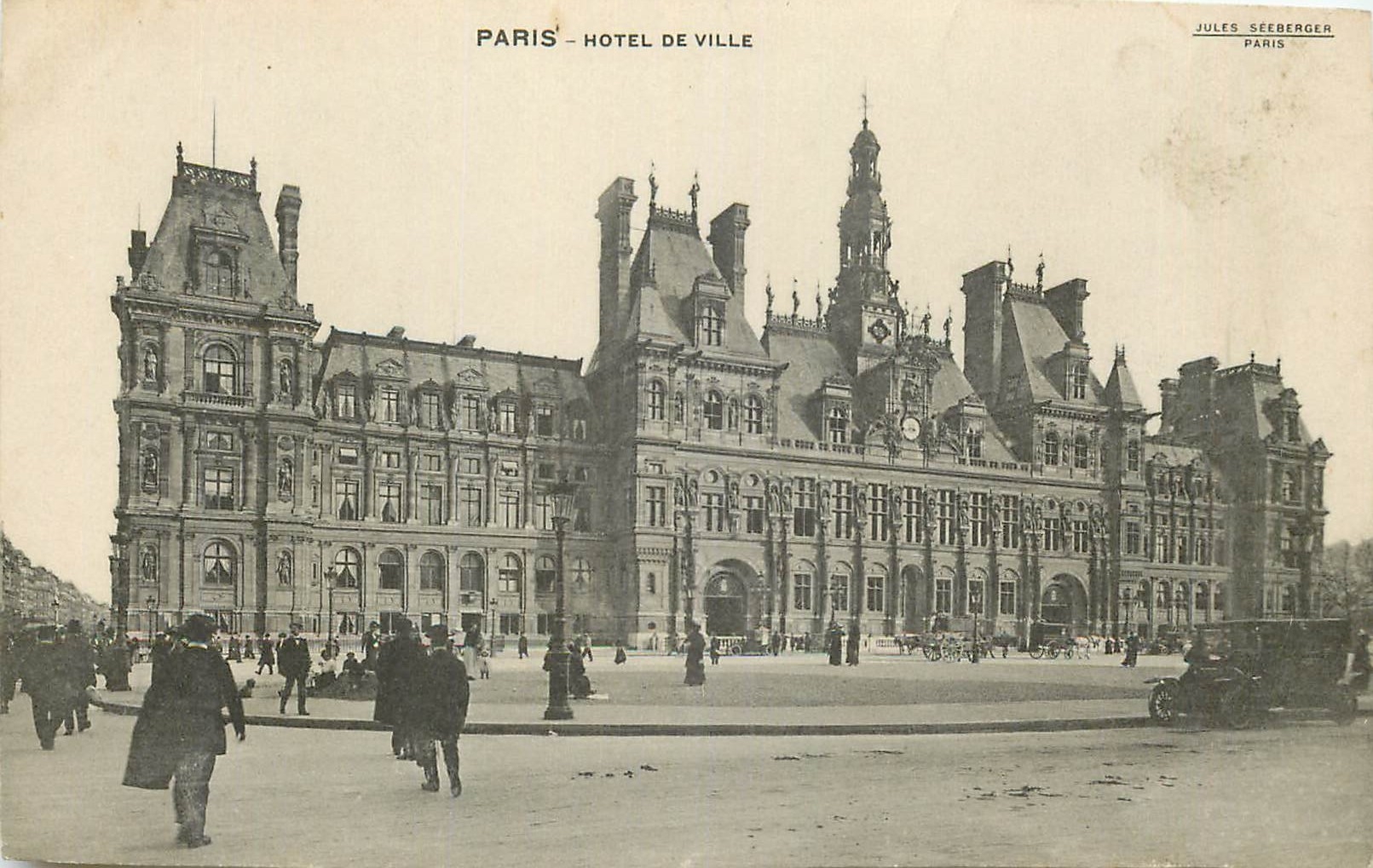 CPA Paris Hotel de Ville 