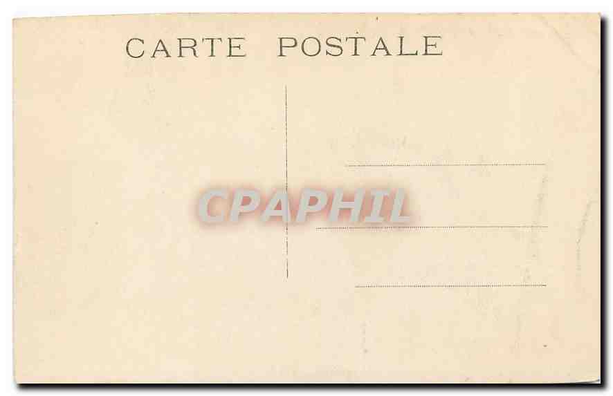 CPA Paris Hotel de Ville  — Rückseite