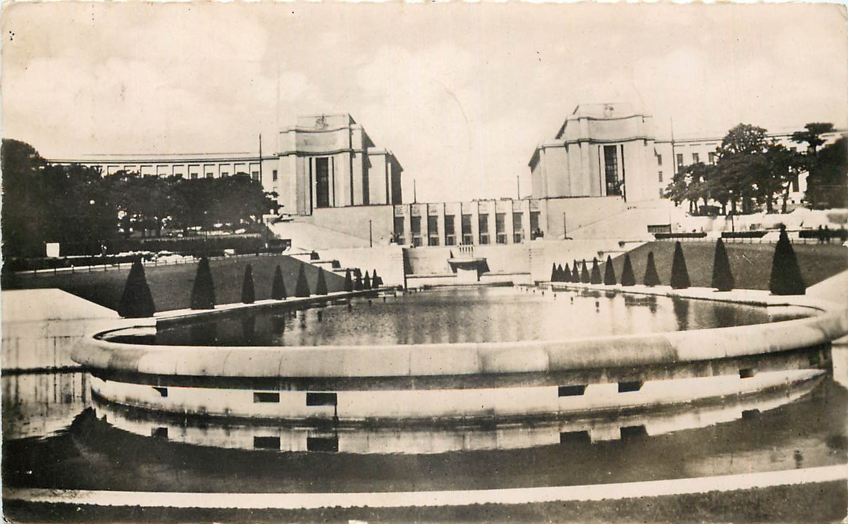 CPA Paris le Palais de Chaillot 