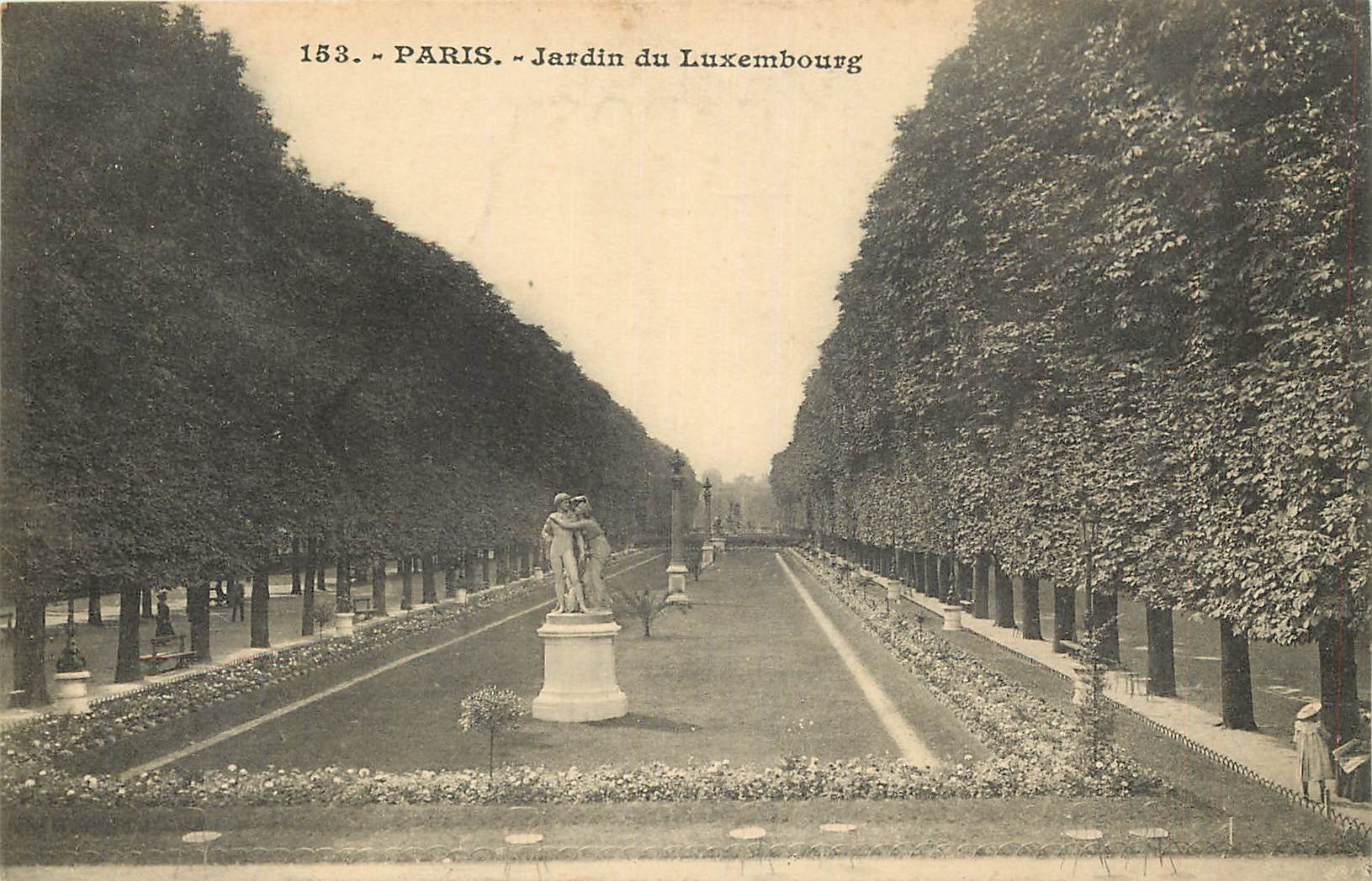 CPA Paris Jardin du Luxembourg 