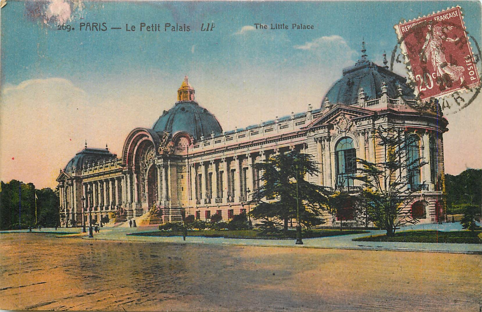 CPA Paris le Petit Palais 
