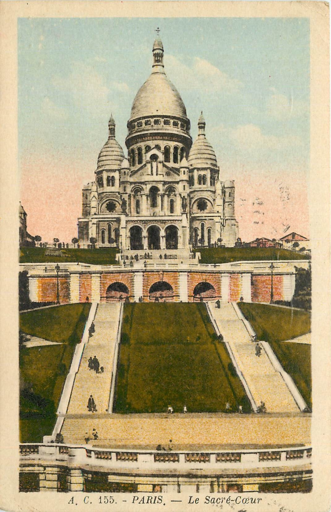 CPA Paris le Sacre Coeur 
