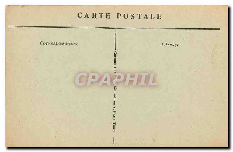 CPA Paris vue panoramique de la Seine vers Notre Dame  — Rückseite