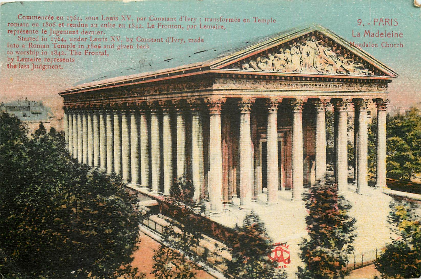 CPA Paris la Madeleine 