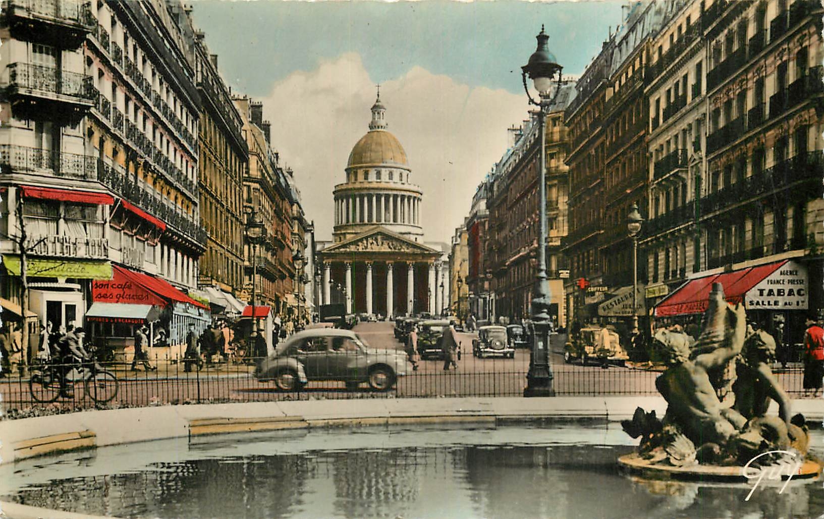 CPM Paris et ses Merveilles la rue Soufflot et le Pantheon 1757 1780 