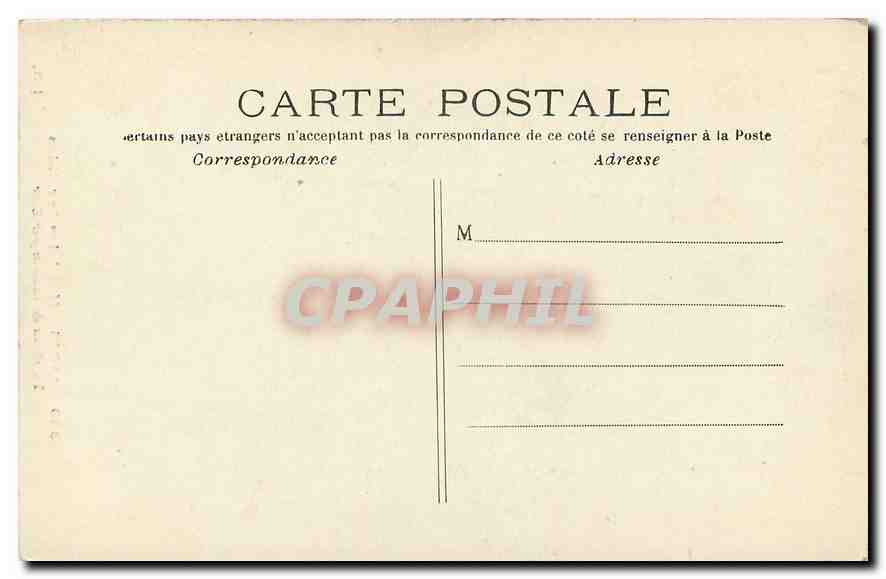 CPA Paris Hotel des Invalides Tombeau de Vayban Par Etex  — Rückseite