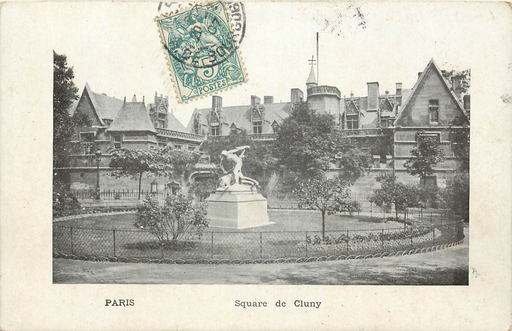 CPA Paris Square de Cluny 