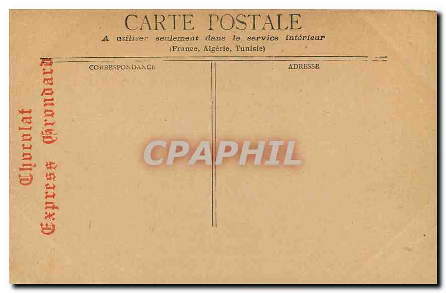 CPA Paris Boulev et Porte St Martin  — Rückseite