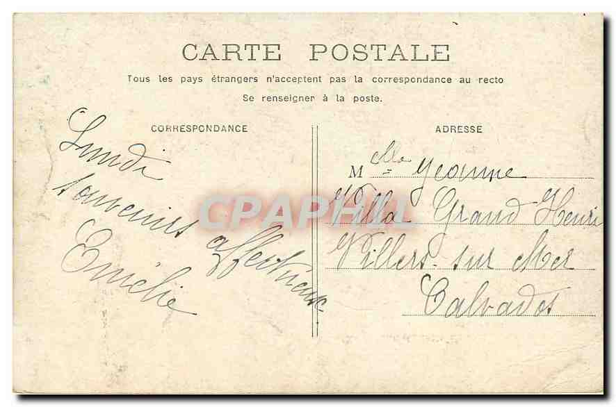CPA Paris le Lac du Bois de Boulogne  — Verso