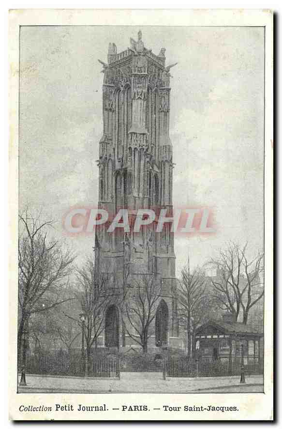 CPA Collection petit Journal Paris Tour Saint Jacques 