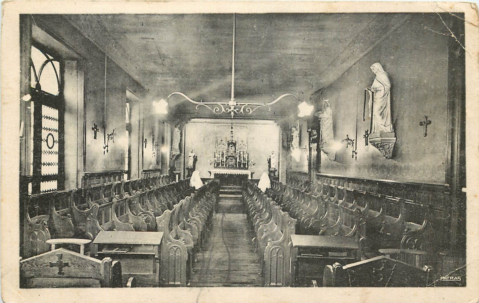 CPA Maison Mere des Petites Soeurs de l'Assomption Noviciat de Seconde annee Chapelle 