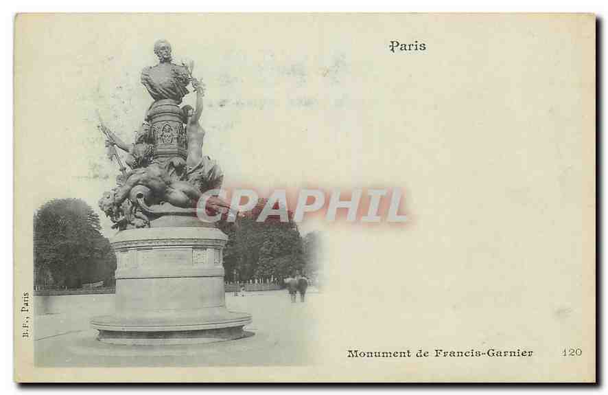 CPA Paris Monument de Francis Garnier 
